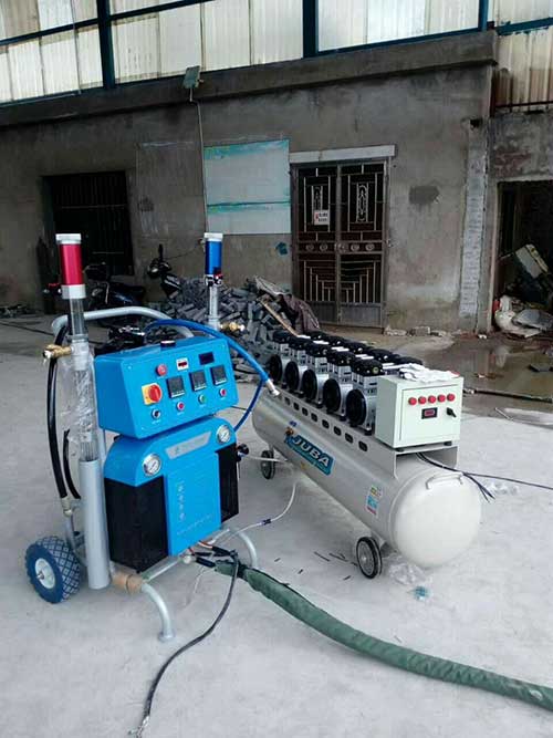 橋梁防護聚脲高壓噴涂設備多少錢(圖1) 地埋管道內(nèi)外壁防腐施工噴涂機設備