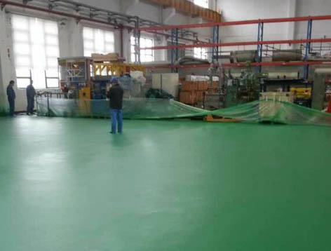 什么是工業(yè)地坪?用聚脲材料的地坪有何優(yōu)越性(圖1) 工業(yè)地坪聚脲防腐耐磨噴涂施工